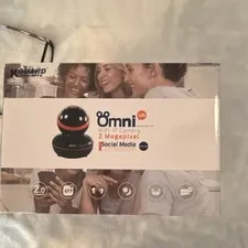 KGuard Omni Life WiFi IP PTZ Indoor Camera 1080p Black Mic/Speaker QRT-501