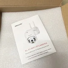 SOULLIFE SL-01 Wi-Fi IP Camera Smart Security System Night Vision IP66 White