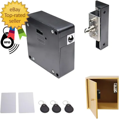 RFID Electronic Cabinet Lock Hidden DIY for Wooden Cabinet Locker Drawer