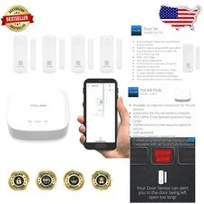 LoRa Smart Door Sensors: 5yr Battery, Door Left-Open Reminders, Home Assistant