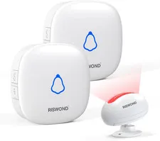 Wireless Motion Sensor Door Chime: Business Entry Doorbell Indoor Motion Detecto