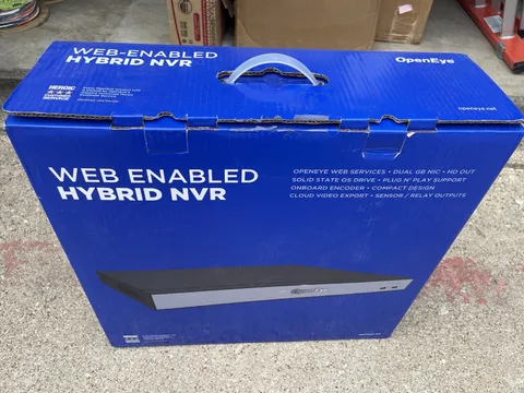 Open Eye Web-Enabled Hybrid NVR