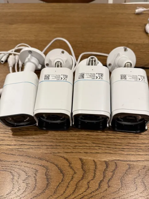 4x Reolink Outdoor 4K PoE Security Camera RLC-810A