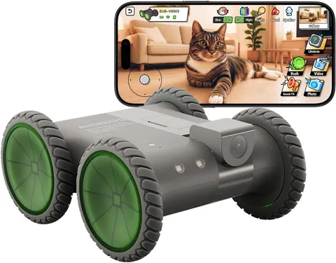 All-Terrain Robot Camera Home Security Pet Monitor