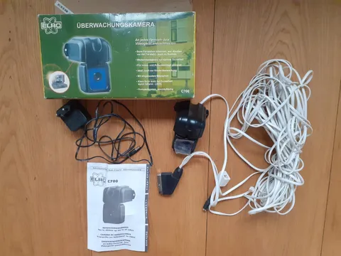 Elro C700 Camera Security Camera Baby Monitor Security Indoor + Outdoor UNTESTED