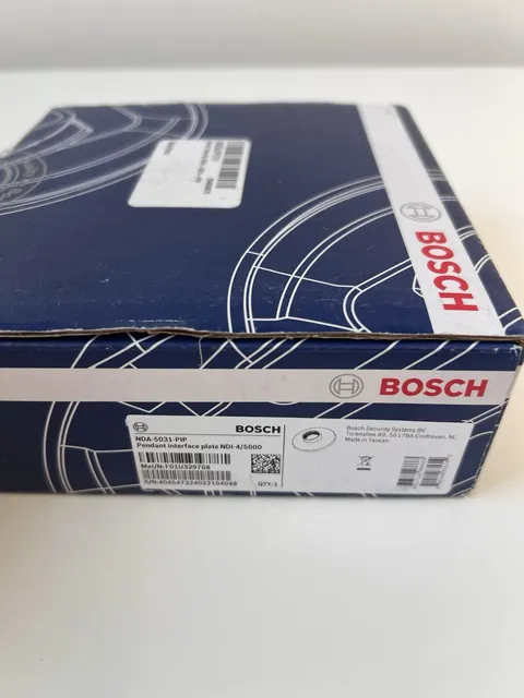 Bosch NDA-5031-PIP Pendant Interface Mounting Plate NDI-4/5000 White