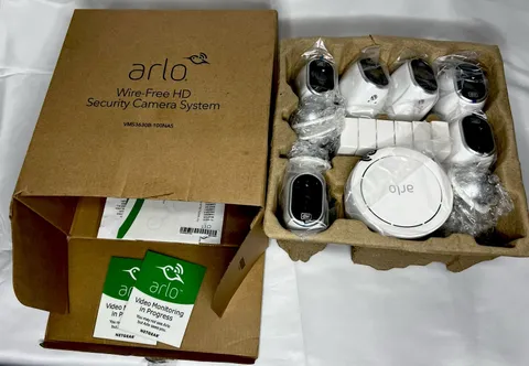 Arlo Wire Free HD Home 6-Camera Security System (VMS3630B-100NAS) Base Station