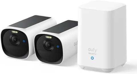 Eufy Security Eufycam E40 2-Cam Kit, Solar Security Camera, 2K Maxcolor Night Vi