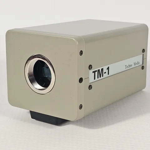 Techno Media TM-1 12V DC CCD Camera UNTESTED AS IS POOR SENSOR CONDITION
