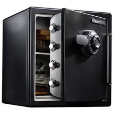 Fireproof Waterproof Safe Security Box Dial Combination Home Office 1.23 Cu
