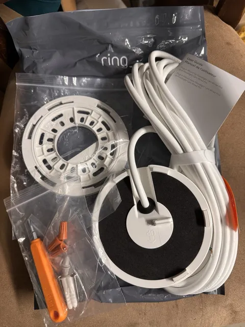 Ring Plug-In Mount for Ring Floodlight Cam Wired and Wired Plus  # 840080516479