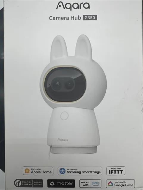 Aqara 2K Camera Hub G350 Security Indoor Apple Homekit / 360° Viewing / Alexa