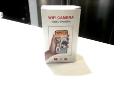 Mini WiFi Video Camera Model X6 Black New In Box