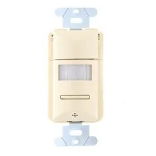DIVERSA WOSSID2-DP-VI OCCUPANCY SENSOR WALL SWITCH, PIR 2P DIMMING PC 24V, IVORY