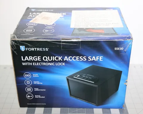 Fortress Metal Steel Safe 55E30 Electronic with Alarm 10x12 |A16