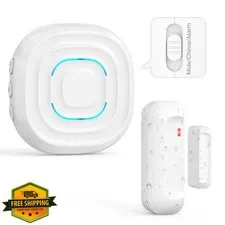 SanJie Door Chime Alarm 1 Sensor + 1 Receiver