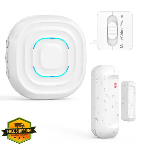 SanJie Door Chime Alarm 1 Sensor + 1 Receiver