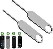 2PCS Nest Doorbell Removal Pin Key – Compatible with Nest, Eufy, Arlo Cameras