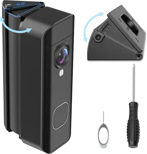 Adjustable 30-55° Doorbell Angle Mount for Blink Newest 2026 Battery & Wired Doo