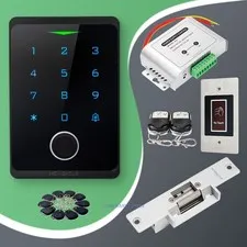 HOMSECUR IP66 APP WIFI RFID Access Control Set NC Strike Lock