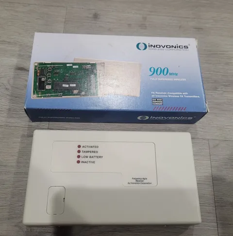 (Retail $100) Inovonics FA404  Wireless Fully Supervised FA Receiver 4 Channel