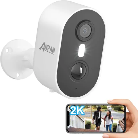 Security Cameras Wireless Outdoor,2K Battery Powered Indoor Camera