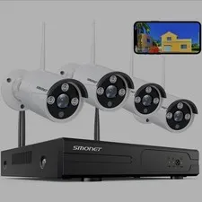 ✅⭐ Smonet SMUS-W81049 HD Security Camera System 8-Channel 1080P NVR ‼️NO HDD‼️