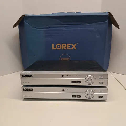 2 Lorex DV908-D 4K Ultra HD MPX Security Recorder, 8-Channel DVR (READ DESC.)