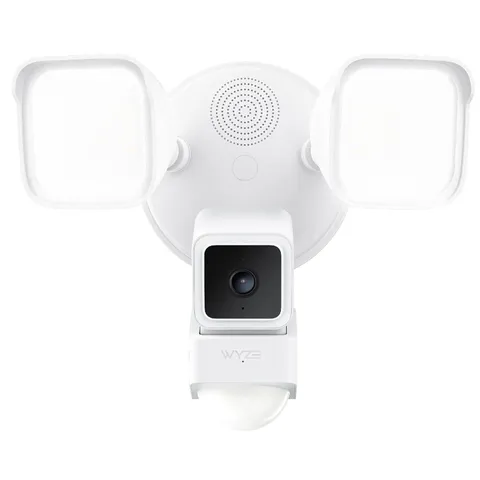 Wyze Wired Outdoor Wi-Fi Floodlight Home Security Camera 2600 Lumens Color
