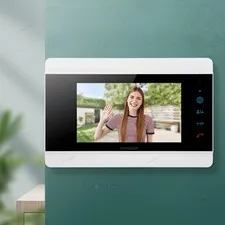 HOMSECUR HD 7" Display Monitor Indoor Unit for Audio Video Doorbell Intercom