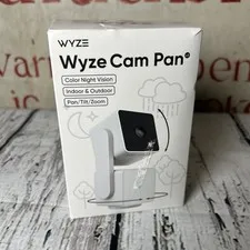 Wyze Cam Pan V3 1080p Indoor/Outdoor Wi-Fi Pan Tilt Zoom Smart Home Camera.