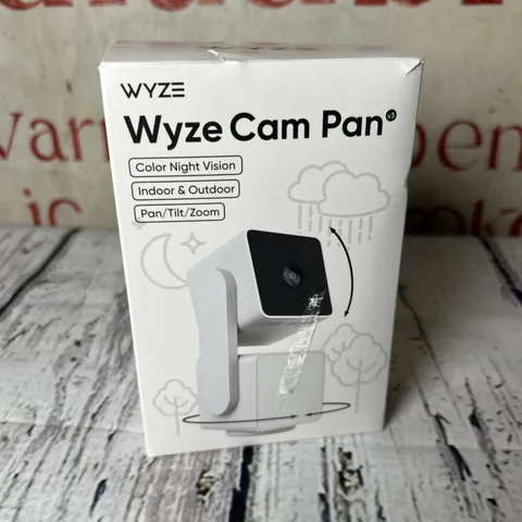 Wyze Cam Pan V3 1080p Indoor/Outdoor Wi-Fi Pan Tilt Zoom Smart Home Camera.