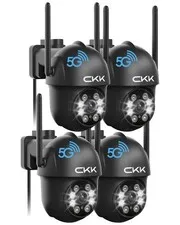 2K Security Camera Outdoor, 3MP WiFi Wireless Cameras for Home Security