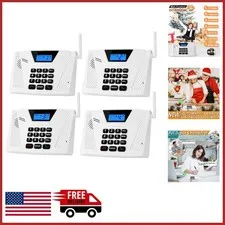 Hands-Free Wireless Intercom for Home 4 Pack with Group Call and Auto Answer
