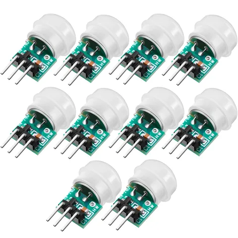 10 PCS AM312 Mini PIR Motion Sensor Infrared Human Pyroelectric 2.7V12V