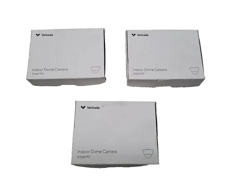 Lot of 3 Verkada Indoor Dome Camera Installation Kit ONLY