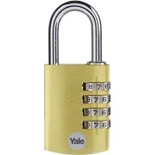Yale Ye3Cb/38/131/1/Go Lock 38mm Gold Combination, 1 Piece