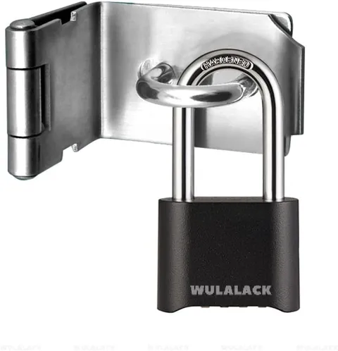 Outdoor Combination Lock, Heavy Duty Weatherproof Pad Locks with Code,