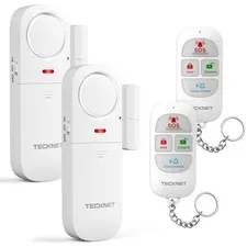 Door Alarms When Opened, Door and Window Alarm, Door Alarm for , Portable 2-i...