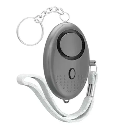 safety alarm keychain GREY