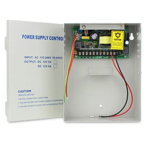 Power Supply Control for Door Access Entry System AC 110-240V to DC 12V 5A Wo...