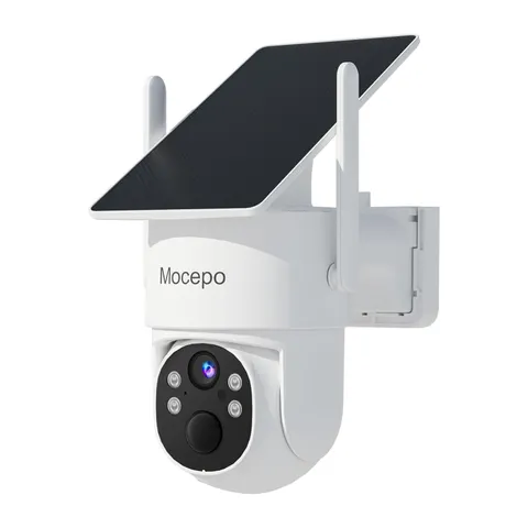 Solar Camera Outdoor Wireless 5G&2.4G, 4MP 360° PTZ, Wi-Fi 6 - Home Security