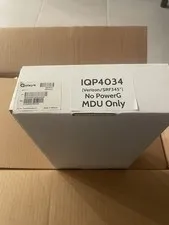 Qolsys IQ Panel 4 Touchscreen Wall Mountable Alarm Control Panel White IQP4034
