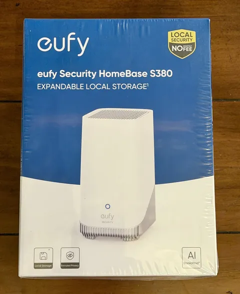 Eufy Security HomeBase S380 Security Center Local Expandable Storage New SEALED