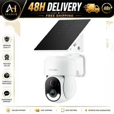 GALAYOU R6 Solar Outdoor Security Camera WiFi PTZ 1296p Night Vision