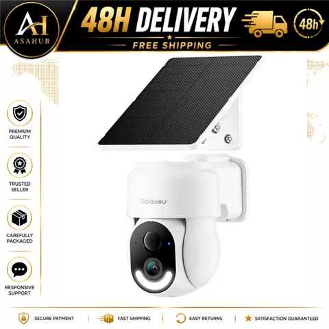 GALAYOU R6 Solar Outdoor Security Camera WiFi PTZ 1296p Night Vision