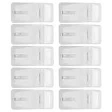 20 Sets Clear Acrylic Lock Hasp Transparent Hinge Hasps for Woodworking