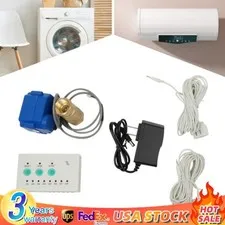 Automatic Water Leak Detector w/ Sensors & Stut-off Valve Water Leak Detecting