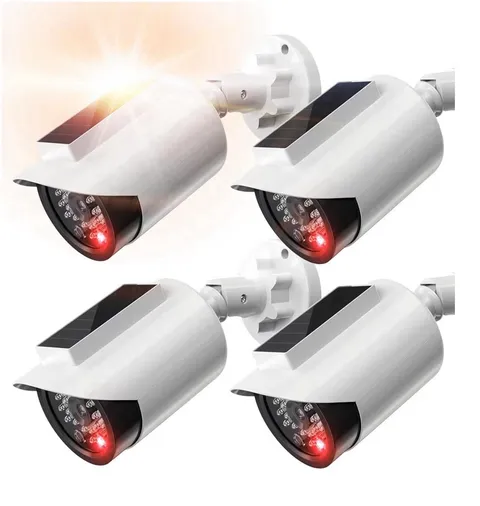 security camera-fake solar     （4 packs Battery not Included）
