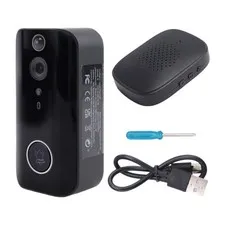 Doorbell Camera, 1080P Wire Less Doorbell Camera Wifi  Connection, Voice5913